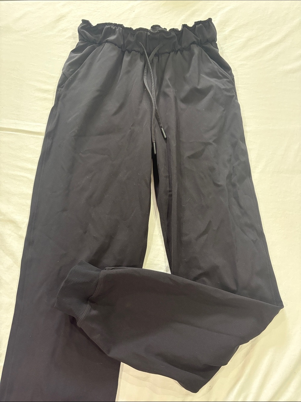 lululemon athletica Black Women's Track Joggers with Drawstring
